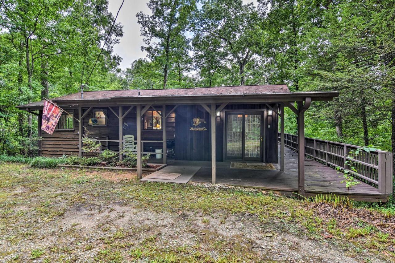 Robbinsville Cabin With Deck 3 Mi To Fontana Lake! Zewnętrze zdjęcie