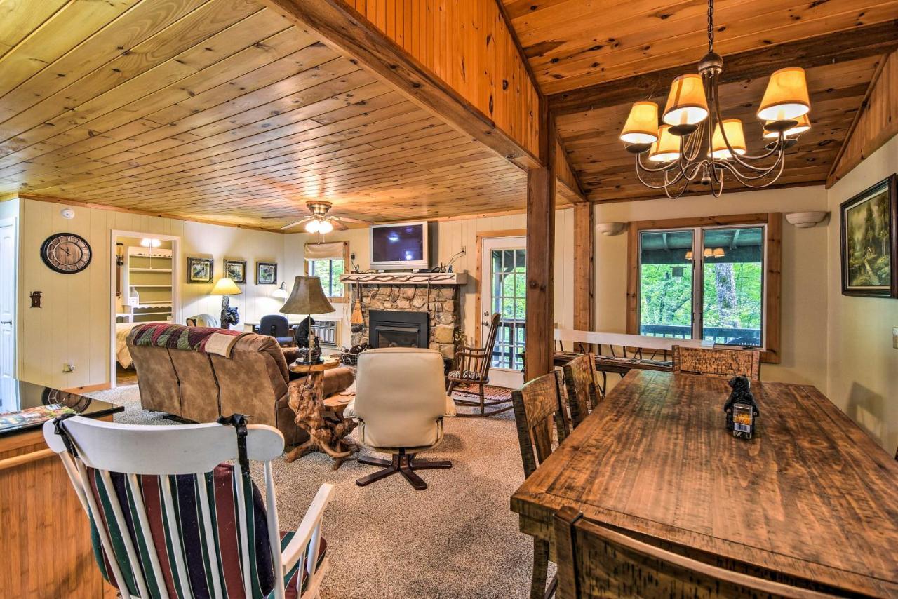Robbinsville Cabin With Deck 3 Mi To Fontana Lake! Zewnętrze zdjęcie