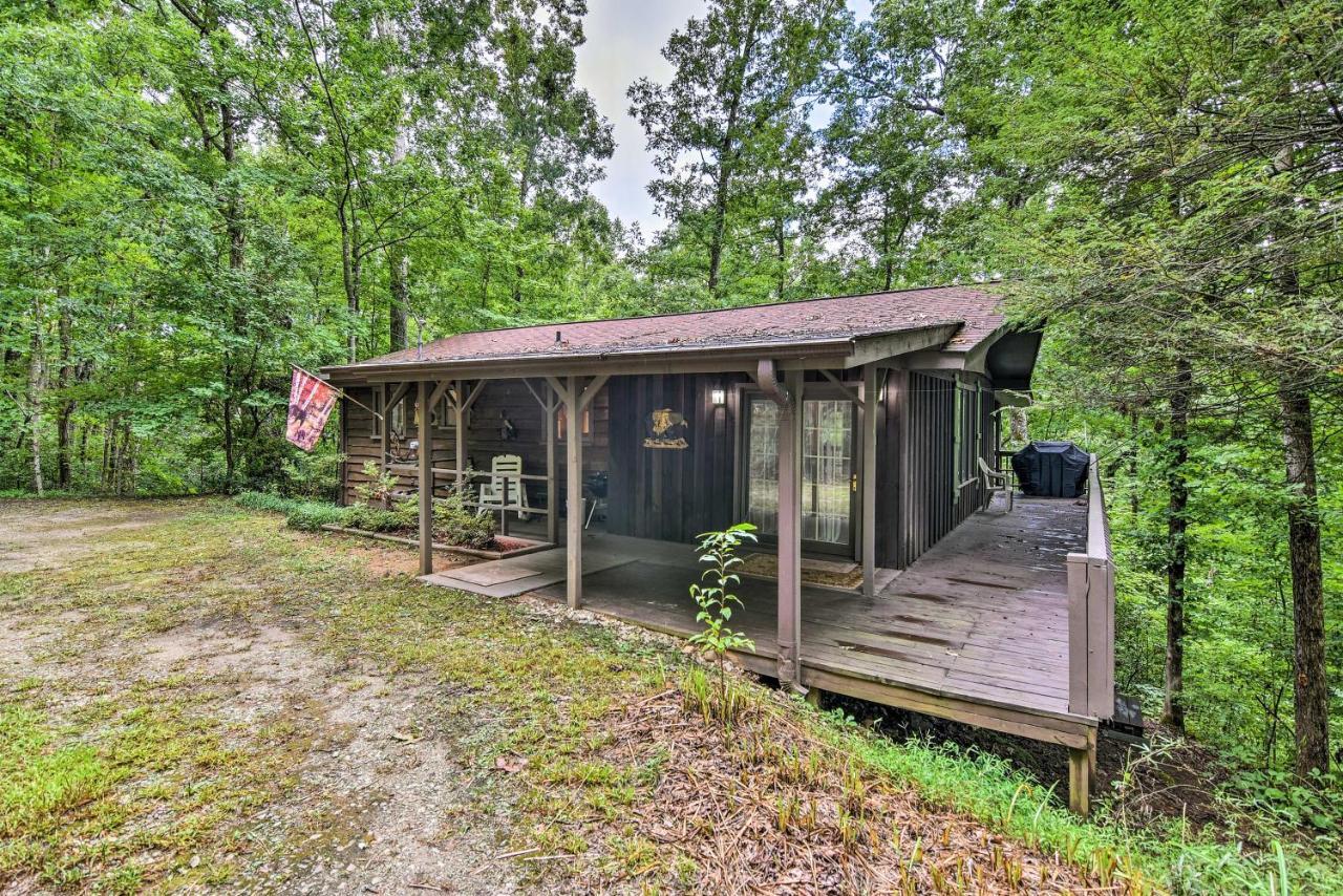 Robbinsville Cabin With Deck 3 Mi To Fontana Lake! Zewnętrze zdjęcie