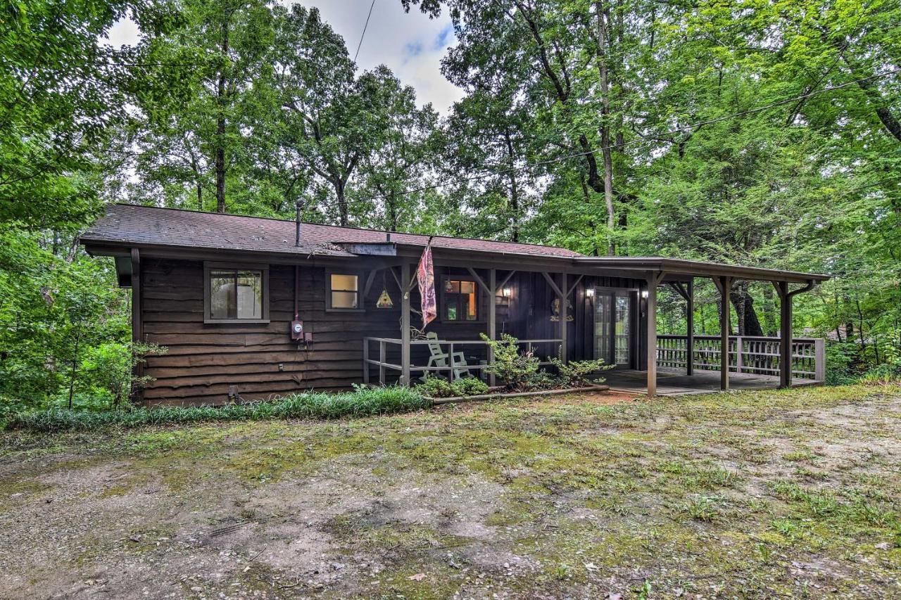 Robbinsville Cabin With Deck 3 Mi To Fontana Lake! Zewnętrze zdjęcie
