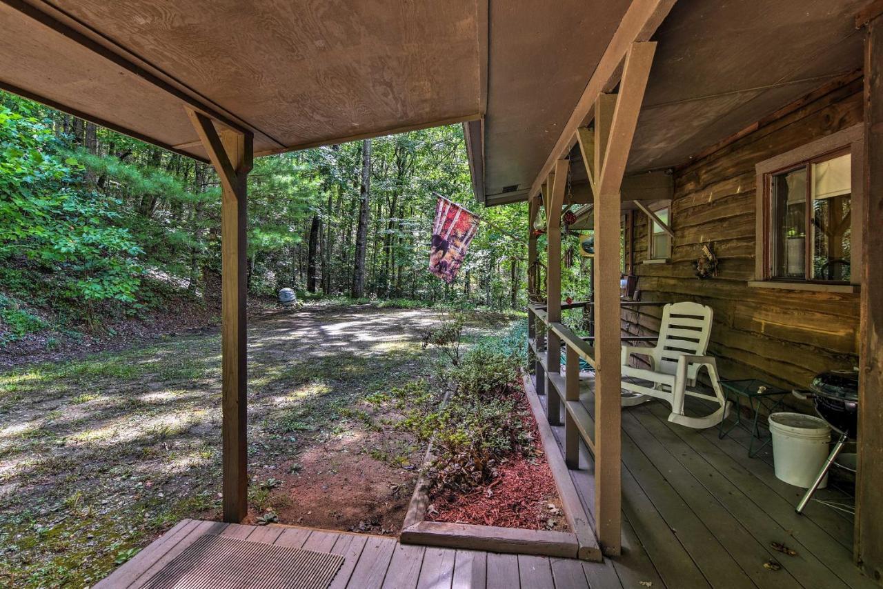 Robbinsville Cabin With Deck 3 Mi To Fontana Lake! Zewnętrze zdjęcie